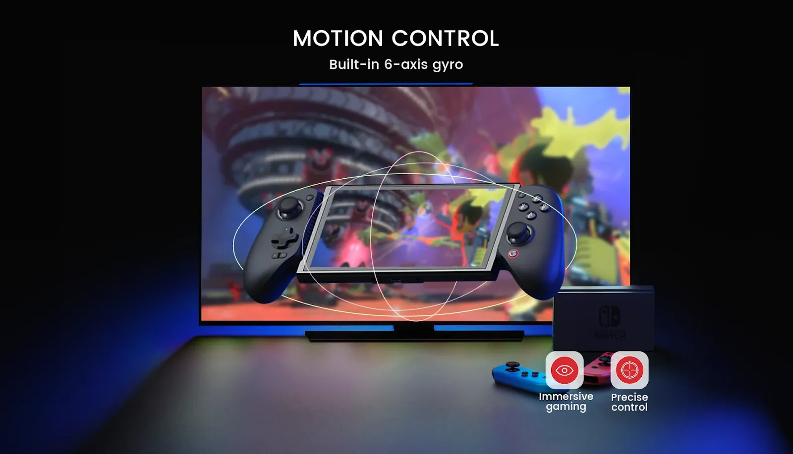 Беспроводной геймпад GameSir G8 Plus мобильный контроллер со стиками Hall Effect и кастомизацией